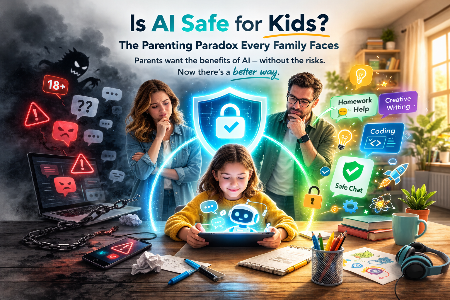 Is AI Safe for Kids? The Parenting Paradox Every Family Faces